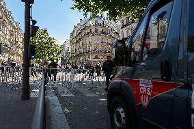 Demonstration By Taxi Drivers - Paris