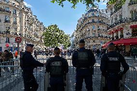 Demonstration By Taxi Drivers - Paris