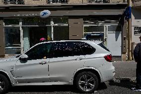 Demonstration By Taxi Drivers - Paris