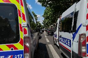 Demonstration By Taxi Drivers - Paris