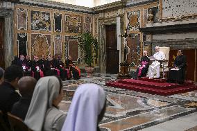 Pope Leo XIV In Private Audience - Vatican