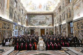 Pope Leo XIV In Private Audience - Vatican