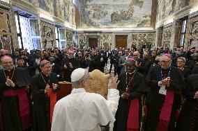 Pope Leo XIV In Private Audience - Vatican