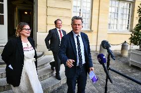 Meetings between PM Francois Bayrou and party leaders in Paris - FA