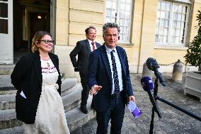 Meetings between PM Francois Bayrou and party leaders in Paris - FA