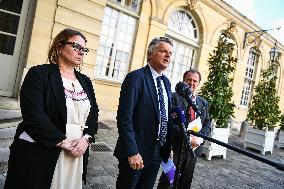 Meetings between PM Francois Bayrou and party leaders in Paris - FA