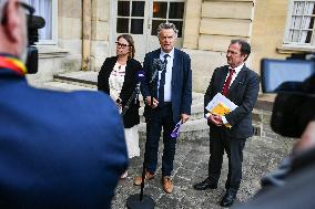 Meetings between PM Francois Bayrou and party leaders in Paris - FA
