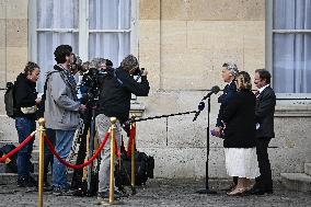 Meetings between PM Francois Bayrou and party leaders in Paris - FA