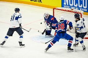 ICE HOCKEY WC USA-FINLAND