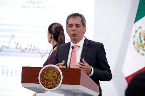 President Claudia Sheinbaum Holds Briefing - Mexico