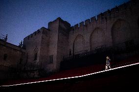 Louis Vuitton Cruise 2026 Runway - Avignon