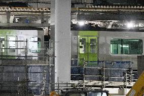 Service suspension on Tokyo's Yamanote loop line