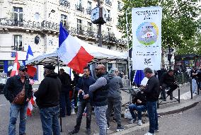 Fourth Day of Taxis Protest - Paris