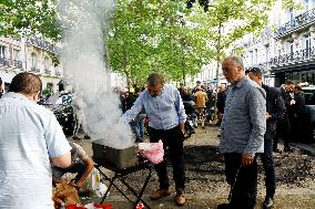 Fourth Day of Taxis Protest - Paris