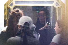 Cannes - Pregnant Rihanna Shopping at Boutique Messika