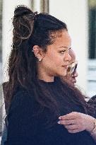 Cannes - Pregnant Rihanna Shopping at Boutique Messika