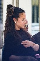 Cannes - Pregnant Rihanna Shopping at Boutique Messika