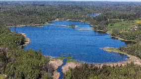 is a reservoir located in Viljandi County.
