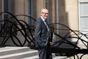 Weekly Cabinet Meeting - Paris