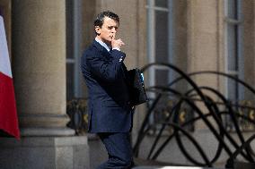 Weekly Cabinet Meeting - Paris