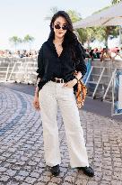 Cannes Faye Peraya Malisorn is spotted at Hotel Martinez MP