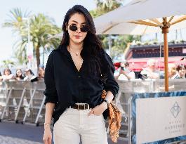 Cannes Faye Peraya Malisorn is spotted at Hotel Martinez MP