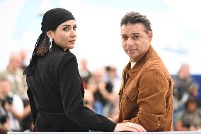 Cannes Woman And Child Photocall AM