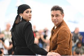 Cannes Woman And Child Photocall AM