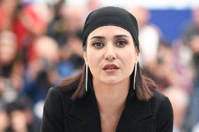 Cannes Woman And Child Photocall AM