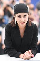 Cannes Woman And Child Photocall AM