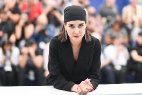 Cannes Woman And Child Photocall AM