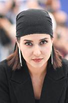 Cannes Woman And Child Photocall AM