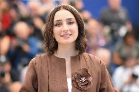 Cannes Woman And Child Photocall AM