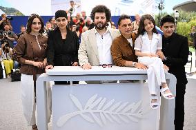 Cannes Woman And Child Photocall AM