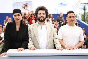 Cannes Woman And Child Photocall AM