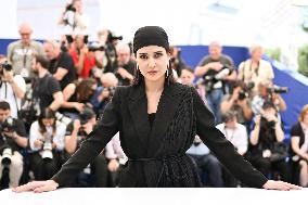Cannes Woman And Child Photocall AM