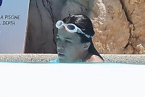 Cannes - Michelle Rodriguez At Eden Roc