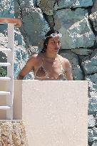 Cannes - Michelle Rodriguez At Eden Roc