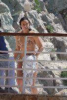 Cannes - Michelle Rodriguez At Eden Roc