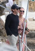 Cannes - Adrien Brody and Georgina Chapman At Eden Roc