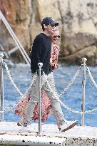 Cannes - Adrien Brody and Georgina Chapman At Eden Roc