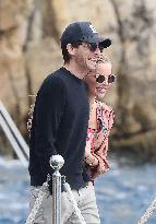 Cannes - Adrien Brody and Georgina Chapman At Eden Roc