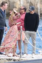 Cannes - Adrien Brody and Georgina Chapman At Eden Roc