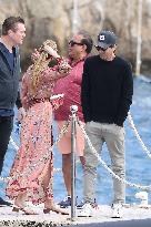 Cannes - Adrien Brody and Georgina Chapman At Eden Roc