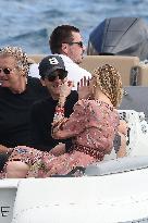 Cannes - Adrien Brody and Georgina Chapman At Eden Roc