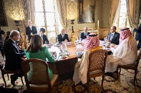 Jean-Noel Barrot Meets with His Saudi, Jordanian and Egyptian Counterparts - Paris