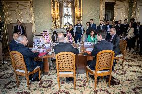 Jean-Noel Barrot Meets with His Saudi, Jordanian and Egyptian Counterparts - Paris