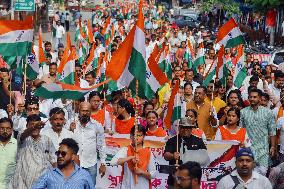 Patriotic Rallys In Support Of Indian Military - India