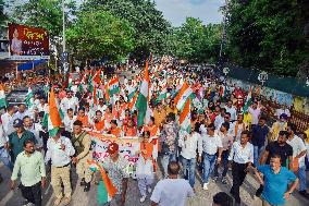 Patriotic Rallys In Support Of Indian Military - India