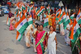 Patriotic Rallys In Support Of Indian Military - India